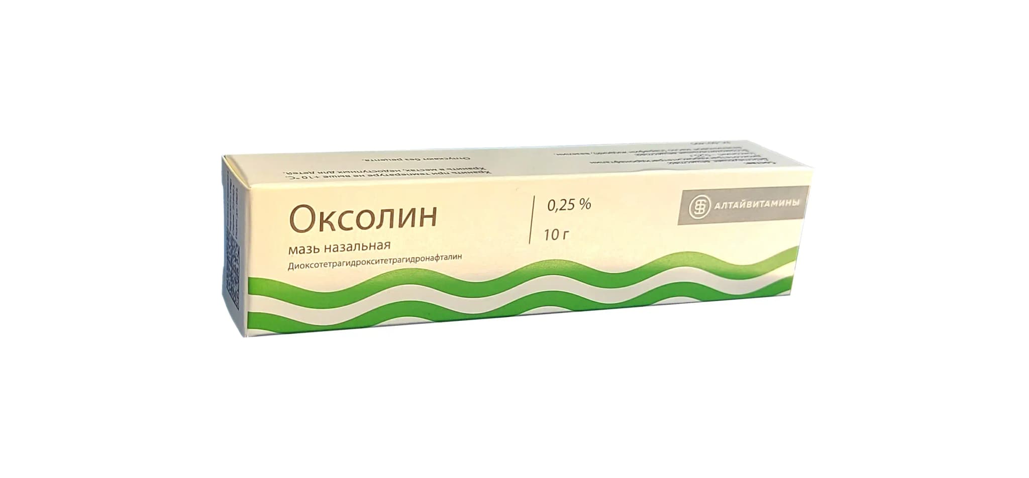 Товар Оксолин мазь 0,25% 10г Россия